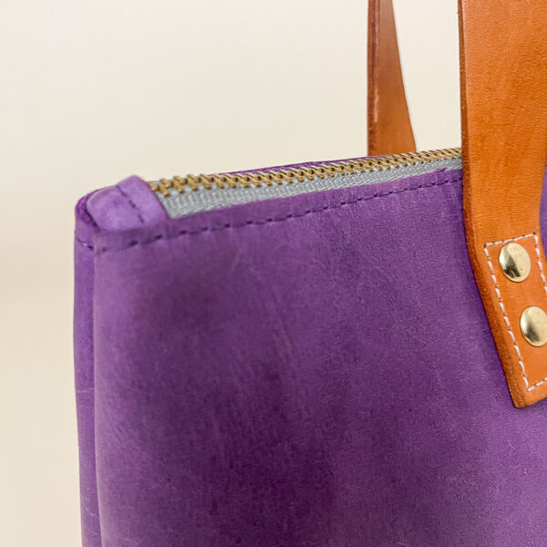 Monique Purple Denver Wine Bag