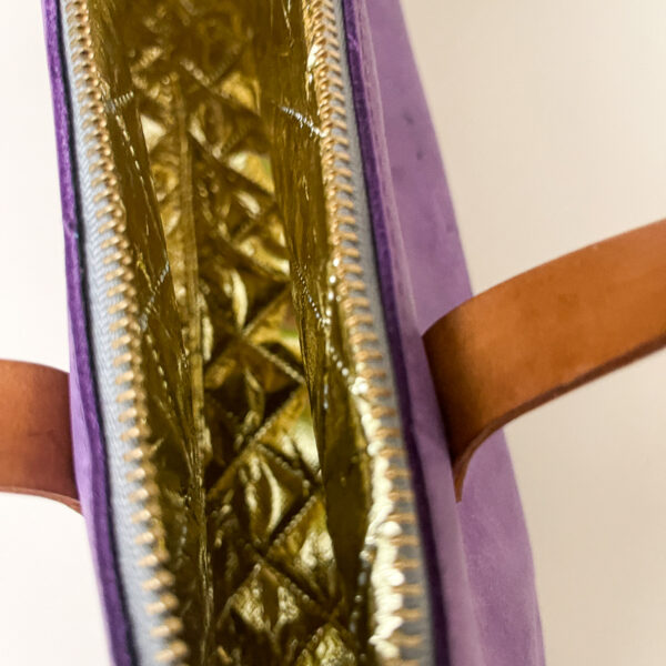 Monique Purple Denver Wine Bag