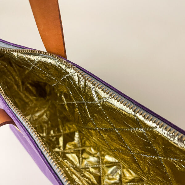 Monique Purple Denver Wine Bag