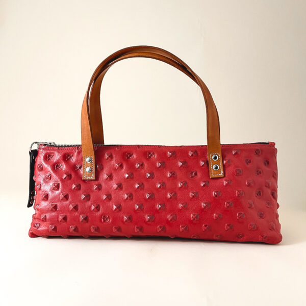 Monique Red Gladiator Wine Bag