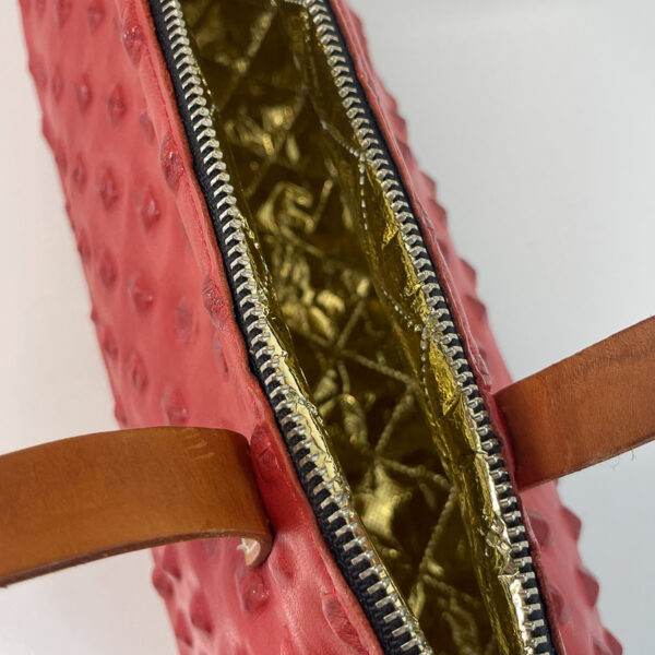 Monique Red Gladiator Wine Bag