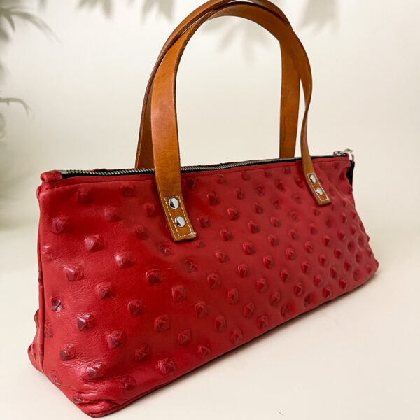 Monique Red Gladiator Wine Bag