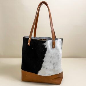 Nora Tote Black and white
