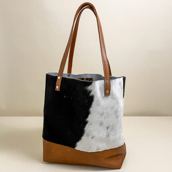 Nora Tote Black and white