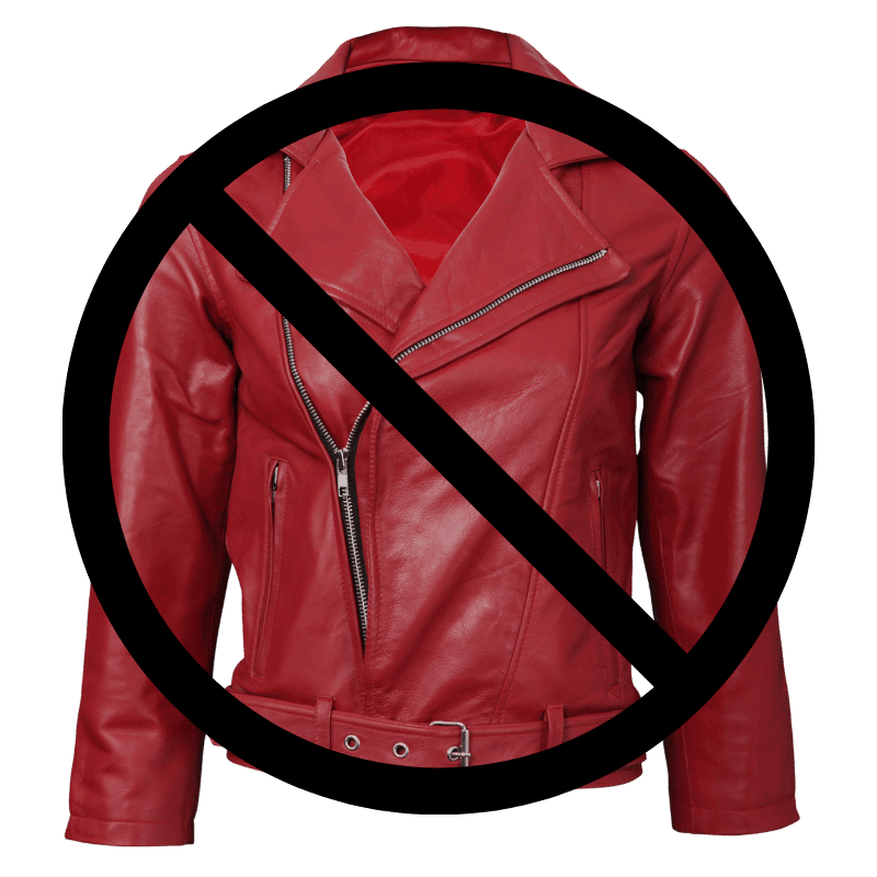 leather coat